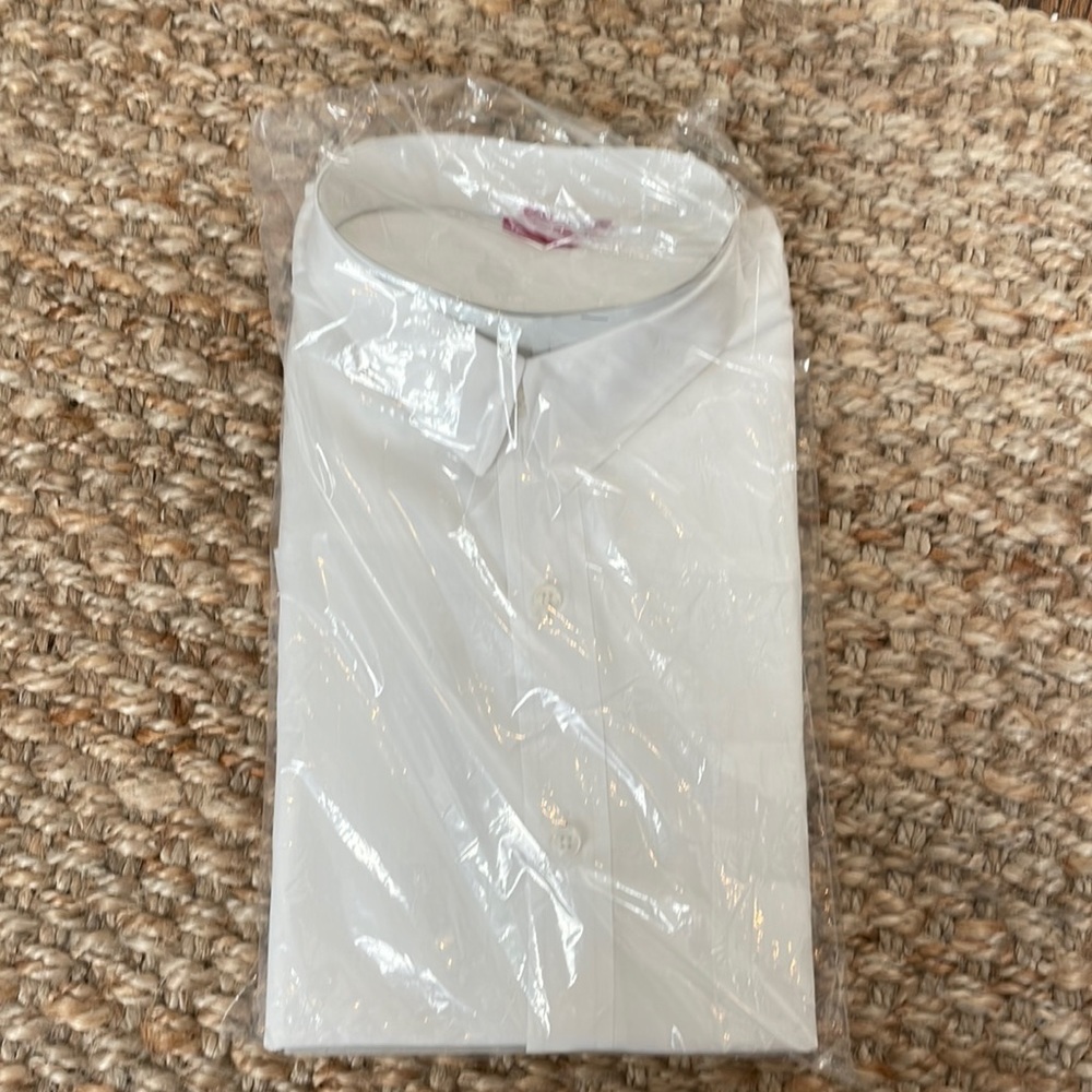 White button down